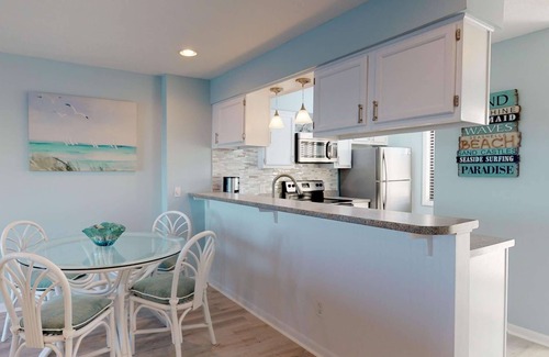 Kure Beach Condo | Sand Castle - Ocean Dunes Beachfront Condo w/Lovely Views, Large Deck, Indoor/Outdoor Pools, Tennis