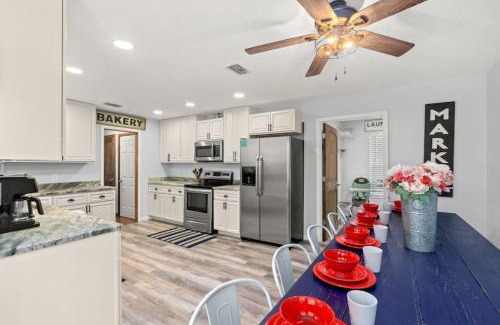 Gulf Lagoon Beach House | Sand Castle-Pool, Game Rooms, covered outdoor space with tiki bar, 1min walk to beach