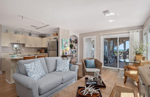Kill Devil Hills Condo | Sand Flee: Oceanfront condo, first level, awesome ocean views, community pool