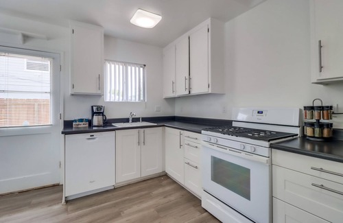 Beach Barber Tract Cottage | Sandcastle: 2 Bedroom, 1 Bath Cottage with secluded backyard and walking distance to beach.