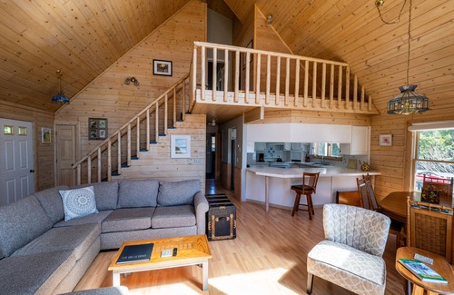 Traverse City Ski Chalet | Sandy Beach and Sunsets on Lake Leelanau