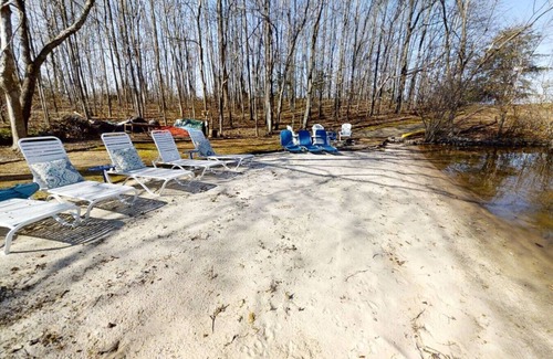 Bumpass House | Sandy Cove- Private Sand Beach, Waterfront, Centrally Located