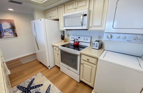 Punta Rassa Condo | Sanibel Harbour Resort - 314: Stylish condo steps away from private beach.