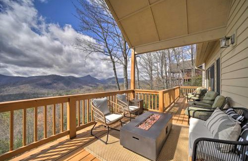 Sapphire House | Sapphire Retreat with Views, Fire Pit, and Lake Access