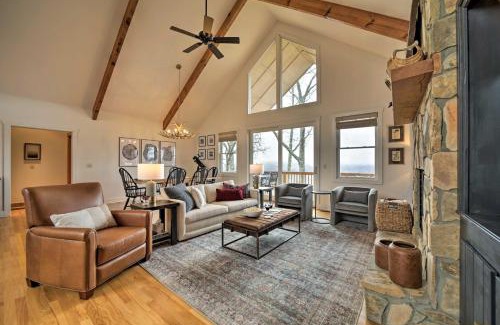 Sapphire House | Sapphire Retreat with Views, Fire Pit, and Lake Access