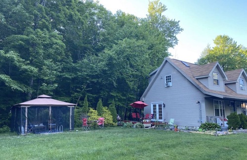 Lake Desolation House | Saratoga rental: 18 mins to track, with plenty of privacy, across from lake.