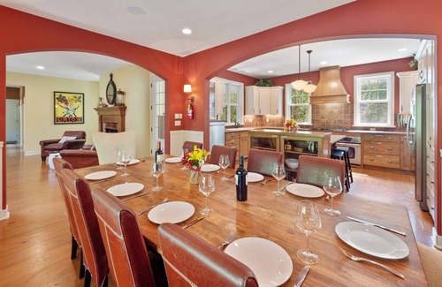 Saugatuck House | Saugatuck Modern Farmhouse - Steps to Downtown | Game Room | Outdoor Fireplace