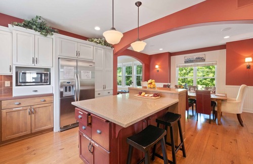 Saugatuck House | Saugatuck Modern Farmhouse - Steps to Downtown | Game Room | Outdoor Fireplace