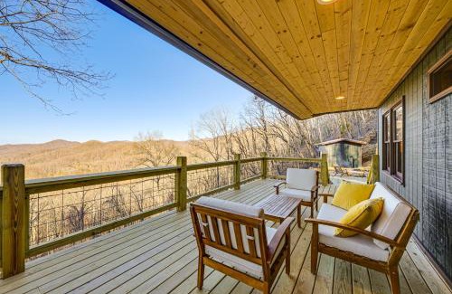 Franklin House | Sauna and Views Private Franklin Cabin on 10 Acres