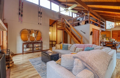 Basye Cabin | Sauna☆Pool Table☆Bar☆2 Fireplaces☆n4 Bedroom+Loft Cabin☆ On Bryce Resort