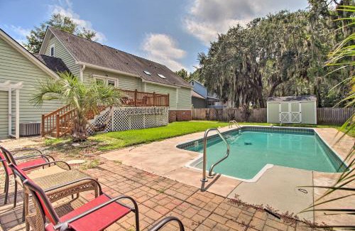 Savannah House | Savannah Family Home with Private Pool and Yard!