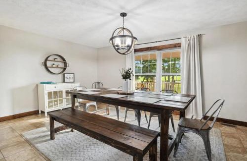 Sawyer House | Sawyer Farmhouse -Spacious Retreat with 5 Bedrooms