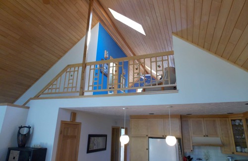 Stone Lake House | Scandinavian-style 4 BR Lake Home in North Wisconsin Woods