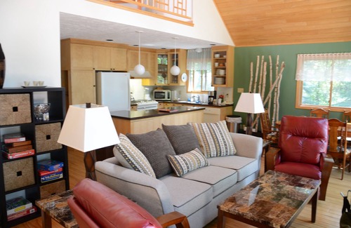 Stone Lake House | Scandinavian-style 4 BR Lake Home in North Wisconsin Woods