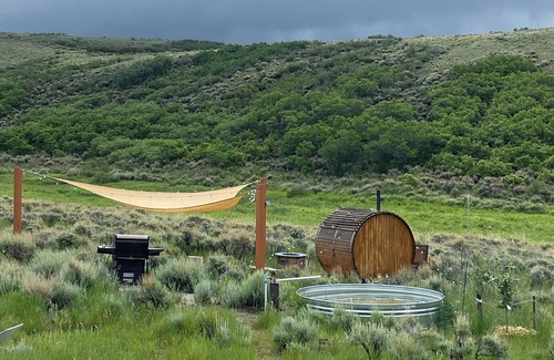 Villa Grove House | "Scarlet Trumpet" - Yurts at Poncha Pass. Nestled away in Sangre Rockies.