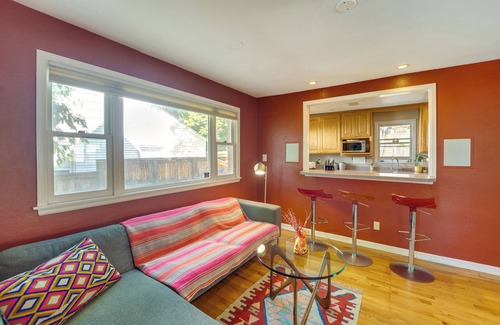 Central Boulder House | Scenic Boulder Home w/Hot Tub & Mountain Views!