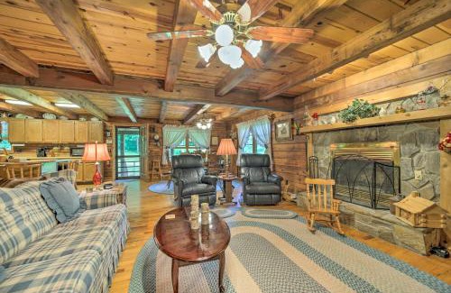 Highlands House | Scenic Creekside Cabin with Wraparound Porch!