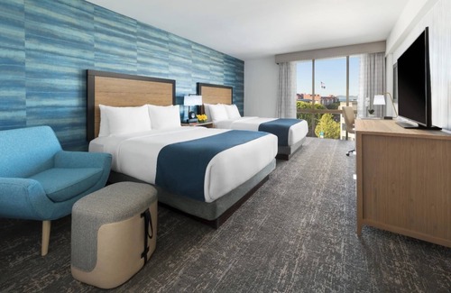 Fisherman's Wharf Hotel | Scenic Partial View From Your Relaxing Room w/Outdoor Pool Access