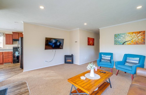 Rapid City House | Scenic Retreat w/Cozy Fire Pit Near Torch Lake