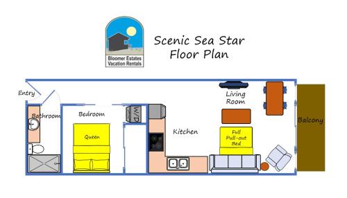 Long Beach House | Scenic Sea Star