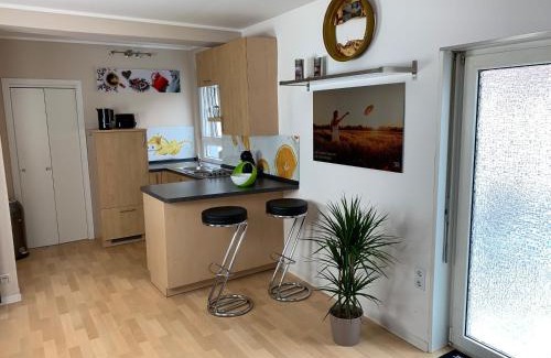 Heidingsfeld Apartment | Schönes Apartment Terrasse 2P. Stadtnah Würzburg WLAN