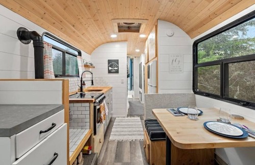 Shelton Cottage | School Bus Olympic Peninsula PNW Adventure