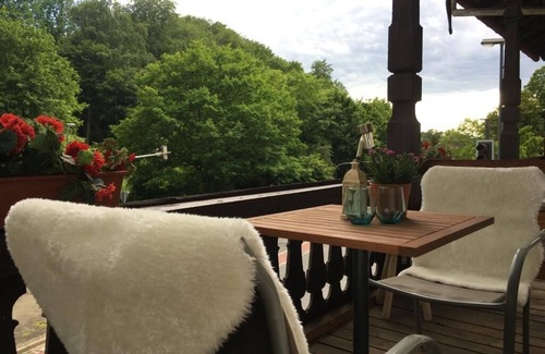 Loschwitz Apartment | Schweizerhaus - Apartment 6 - Studio für 2 Personen mit Balkon
