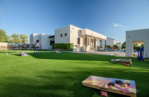 North Scottsdale House | Scottsdale Luxury Villa Pool, Hot Tub, & Games