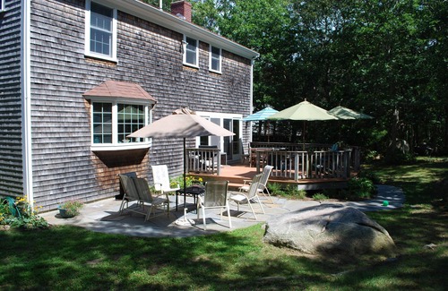 Cataumet House | Scraggy Neck Secluded Home Close to Water private beaches