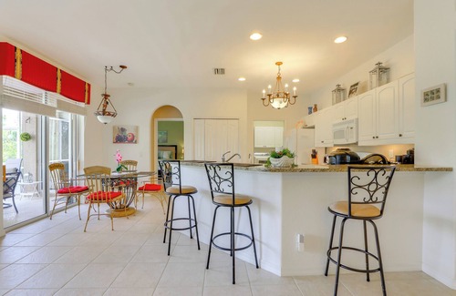 North Port House | Screened Patio & Canal Views: Home in North Port!