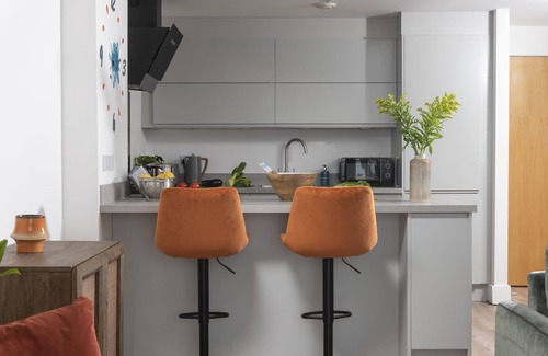 Lusty Glaze Apartment | Sea Breeze - a sea view apartment just moments from Lusty Glaze Beach