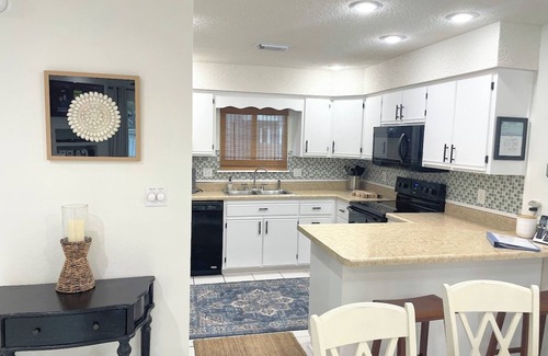 Port St. Joe House | Sea Breeze Beautiful Gulf views, across from beachfront pool, pond, many extras