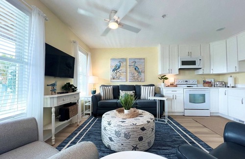 Surf City Condo | Sea Coast Suites 3 | Dog Friendly | Walking Distance to Everything