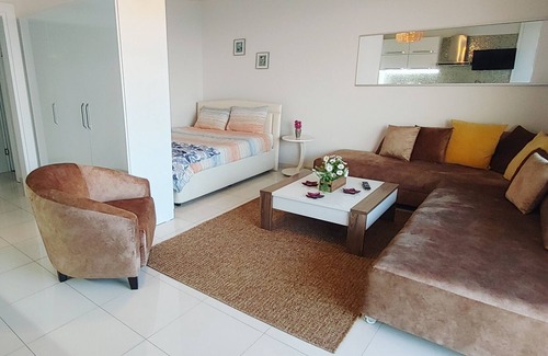 Kestel Apartment | SEA FRONT RESIDENCE "Luxury Residence" Large Studio Apt.