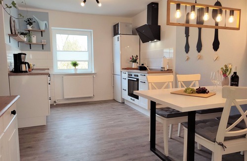Schwentinental Apartment | Sea & lakes apartment close to nature with terrace, near Kiel