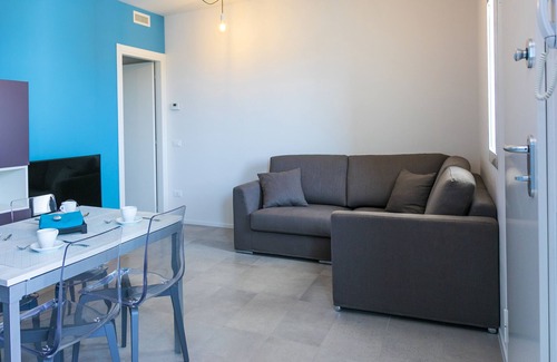Senigallia Apartment | Sea view apartment in Senigallia with furnished balcony and parking space