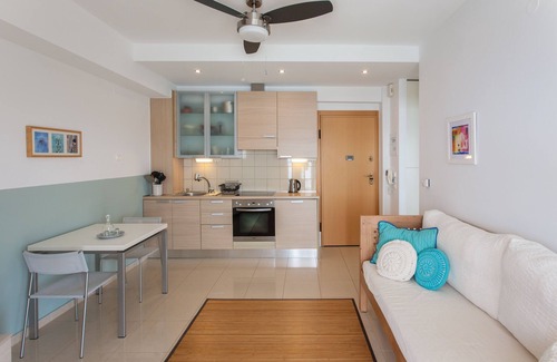 Old Town Apartment | Sea View Balcony, Steps from Beach and Old Town