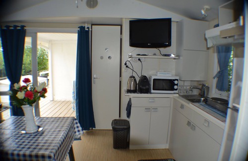 Ramatuelle House | SEA VIEW campsite KON TIKI Beach PAMPELONNE - gulf SAINT TROPEZ Mobil home MOOREA