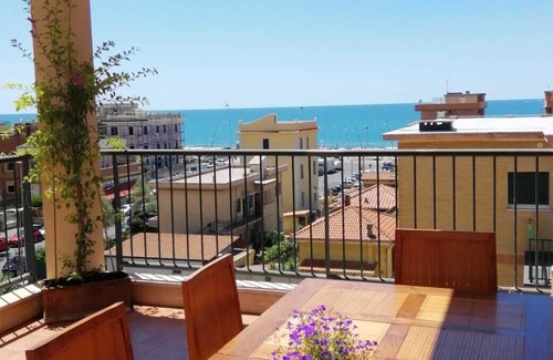 Quartiere XXXIII Lido di Ostia Ponente Apartment | SEA VIEW penthouse with beautiful TERRACE