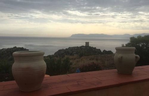 Scopello Apartment | Sea view villa with private beach