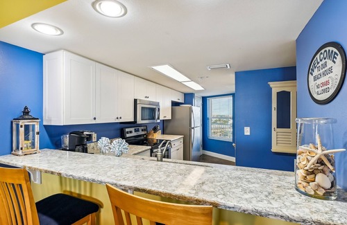 Fort Walton Beach Condo | Seacrest 703 is a 2 BR Gulf Front on Okaloosa Island by RedAwning