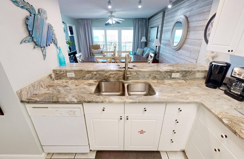 Fort Walton Beach Condo | Seacrest 710 is 2 BR Top Floor Gulf Side unit - Beautifully decorated by RedAwning