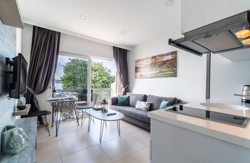 Bodrum City Center Apartment | Seafront Flat with Breathtaking Sea View in Bodrum