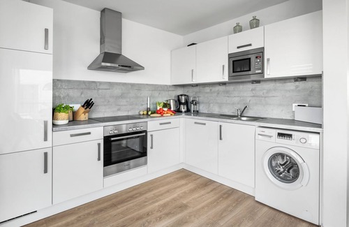 Olpenitz Apartment | Seapearl- Hafenblick, Terrasse, Bad mit Infrarotsauna und Whirlwanne