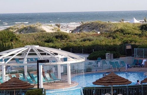 Diamond Beach Condo | Seapointe Village - OCEAN VIEW/POOL VIEW &Fire Pit Views!-Free WIFI