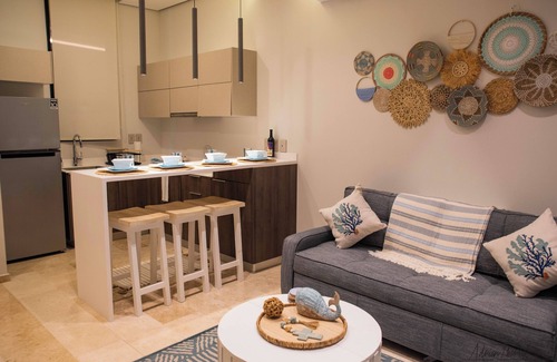 Tulum Apartment | Seascape Tulum Condo, near the beach with a sea-view rooftop and infinity pool