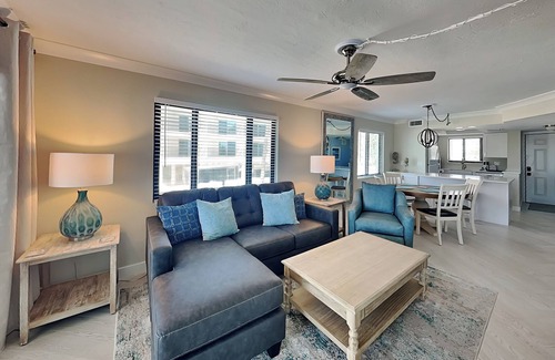 Mid Island Condo | Seaside 110 | Corner Condo w/Gulf Views, Resort Perks + Walkable Dining