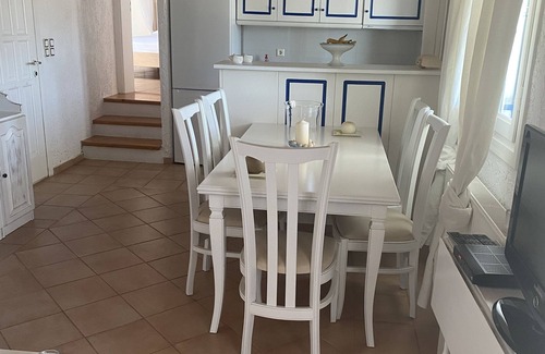 Ftelia Apartment | Seaside house in famous Ftelia Beach Mykonos1 min walking distance from thebeach