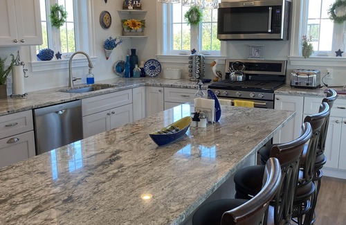 Broadkill Beach House | Seaside Osprey House features views of the bay/ocean on the Delaware Bay.