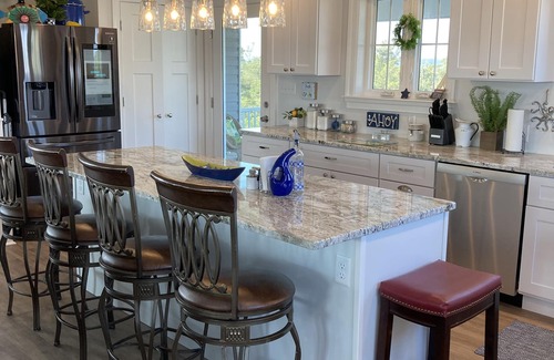 Broadkill Beach House | Seaside Osprey House features views of the bay/ocean on the Delaware Bay.